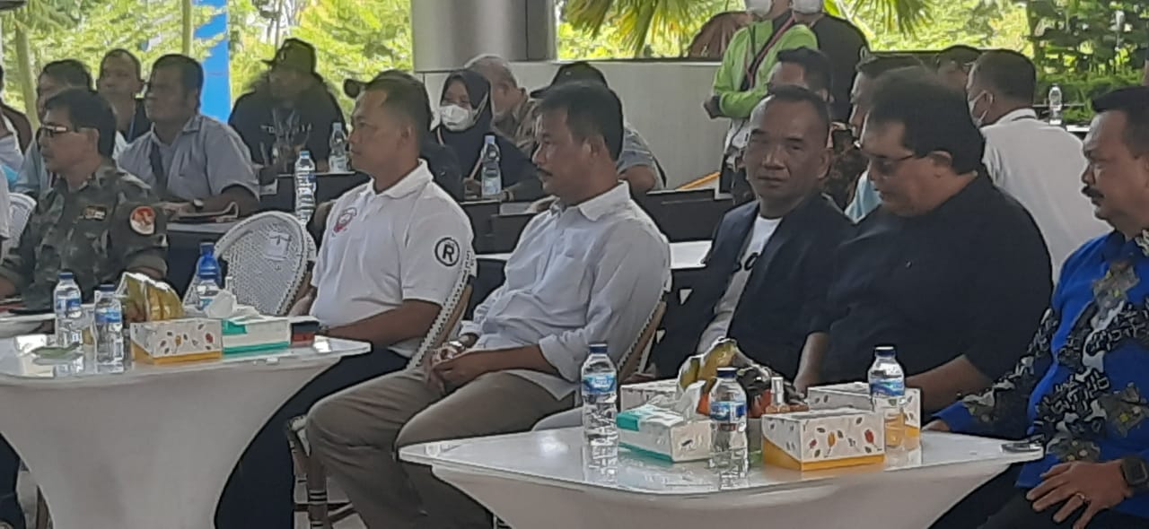 Walikota Batam, Muhammad Rudi saat hadir membuka secara resmi turnamen catur Rosano Cup I tahun 2022 yang digelar oleh Team R selaku panitia. foto ayunus